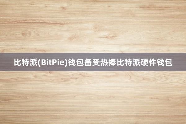 比特派(BitPie)钱包备受热捧比特派硬件钱包