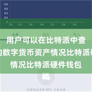 用户可以在比特派中查看自己的数字货币资产情况比特派硬件钱包