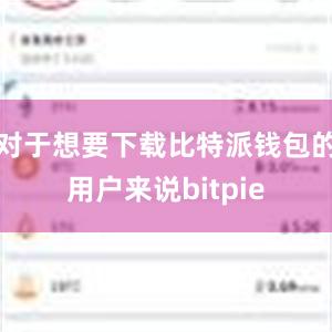 对于想要下载比特派钱包的用户来说bitpie